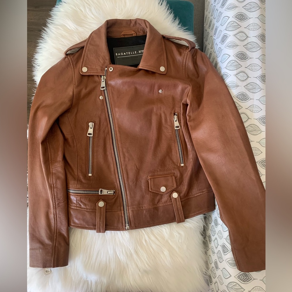 Bagatelle nyc hazel new premium leather moto jacket